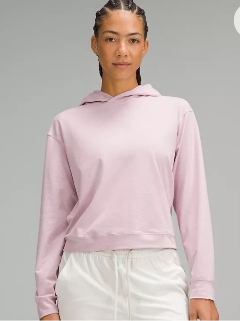 lululemon athletica soft jersey classic fit hoodie
